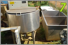 Tanque de aço inoxid�vel